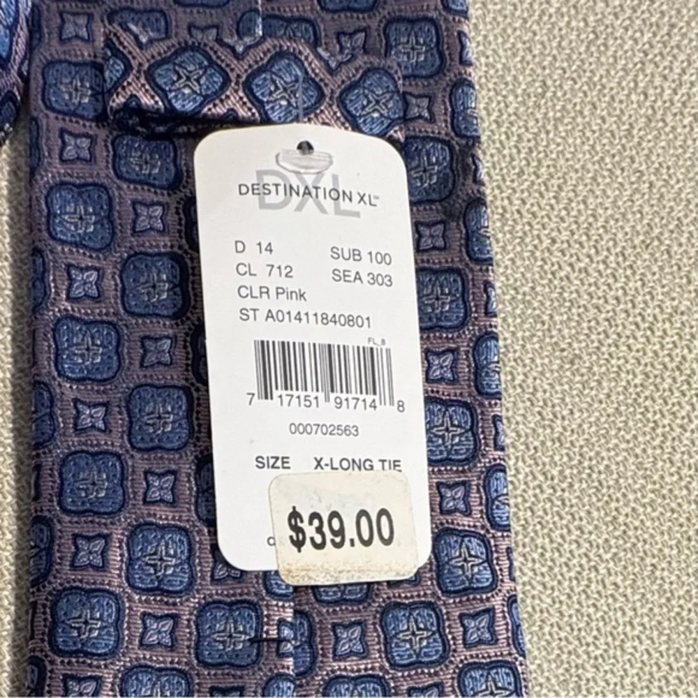 CM Gold Series 100%‎ Silk Tie – Destination  X-Long